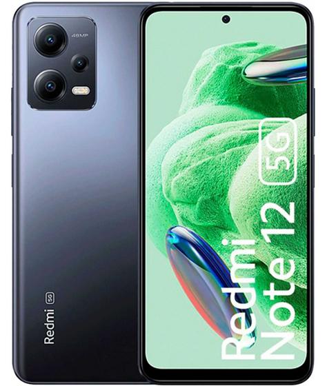 Xiaomi redmi note 12 5g preto lacrado 128gb 6Ram Menor preço em Xiaomi redmi note 12 5g preto lacrado 128gb 6Ram