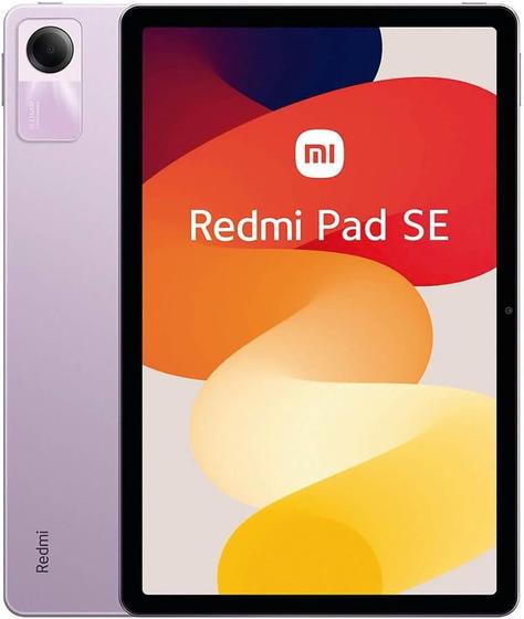 Imagem de Xiaomi Redmi Pad SE ROXO Tela 11 6GB RAM 128GB ROM Snapdragon 6nm, Até 14 Horas De Bateria