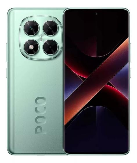 Imagem de Xiaomi Redmi Poco X7 512GB / 12GB de RAM, Verde, Camera 50 Mpx, Bluetooth 5.4, 5G, Dual SIM, Versão de Lançamento 2025