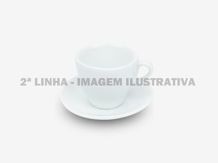 Imagem de Xícara Café com Pires 75ml - Mod. Aline 2ª LINHA