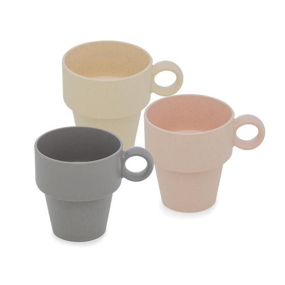 Imagem de Xícara Café De Fibra De Bambu E Pp Empilhável Sortida 90Ml - LYOR