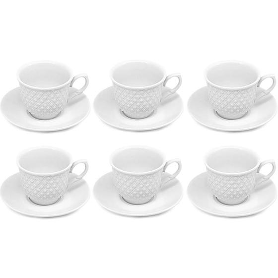 Imagem de Xicara Cafe Porcelana Wembley 12PCS