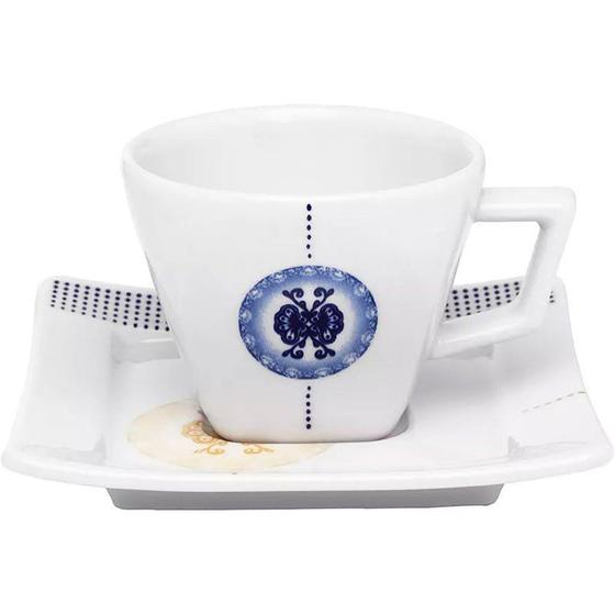 Imagem de Xícara Cafézinho Nara Focus Oxford Porcelana 75ml