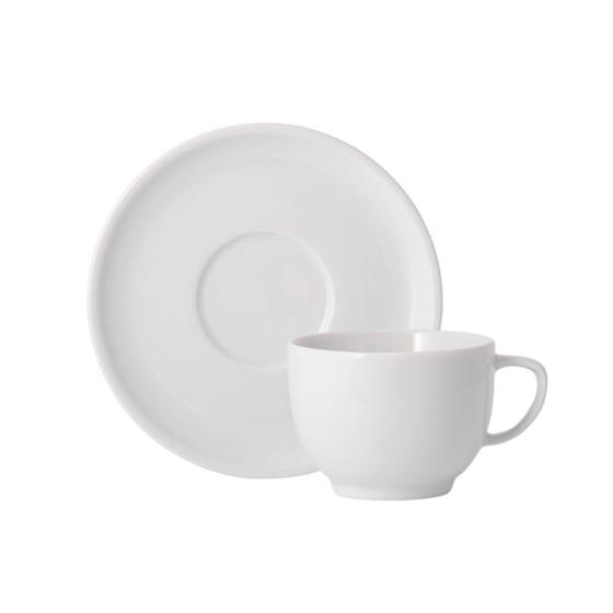 Imagem de Xicara Chá 200ml Com Pires Porcelana Schmidt - Mod. OCA 203