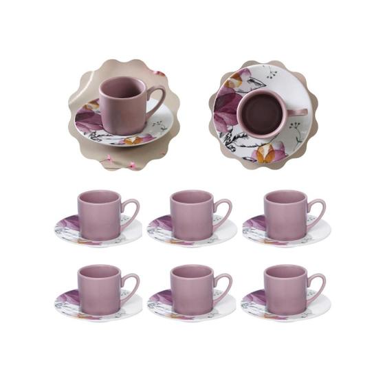 Imagem de Xicara de cafe spring 80ml 6pcs hauskraft