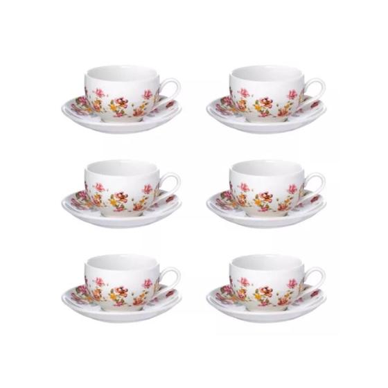 Imagem de Xicara de cha le jardin 160ML 6PC hauskraft