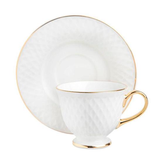 Imagem de Xícara Para Café Eclat Gold 90 ml 8 cm - Home Style