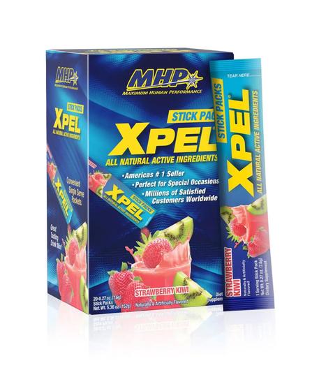 Imagem de Xpell stick packs 20 saches MHP morango com kiwi