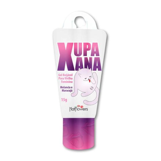 Imagem de Xupa Xana Gel Beijavel Virilha Feminina 15G Sabor Melancia E