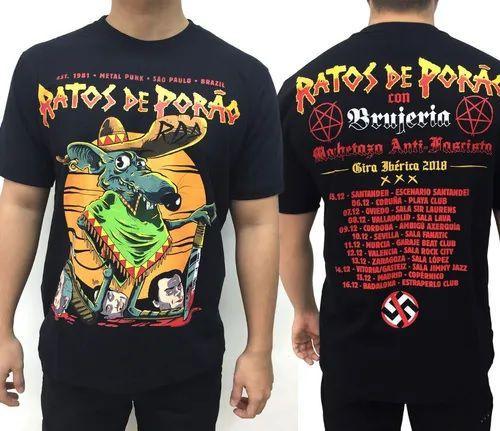 Imagem de Xx Camiseta Consulado Do Rock Of0046 Ratos De Porão Camisa Plus Size