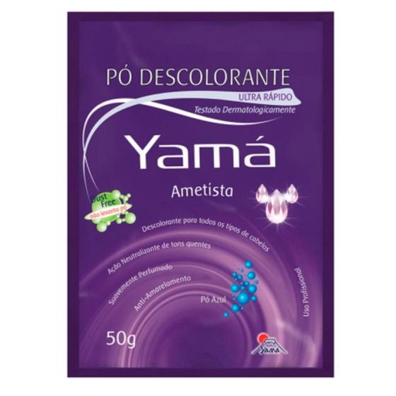 Imagem de Yamá Ametista Pó Descolorante - 50g - Yama