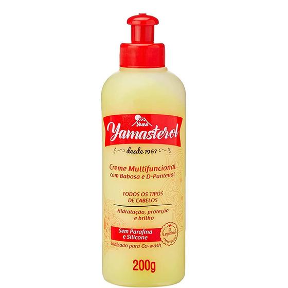 Yamá Yamasterol Babosa e D-Pantenol - Creme Multifuncional Co-Wash 200g ...