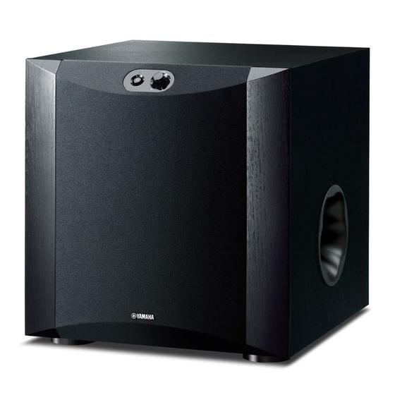 Imagem de Yamaha NS-SW300 Subwoofer ativo 10" 250w Tecnologia YST II Bivolt Preto Fosco