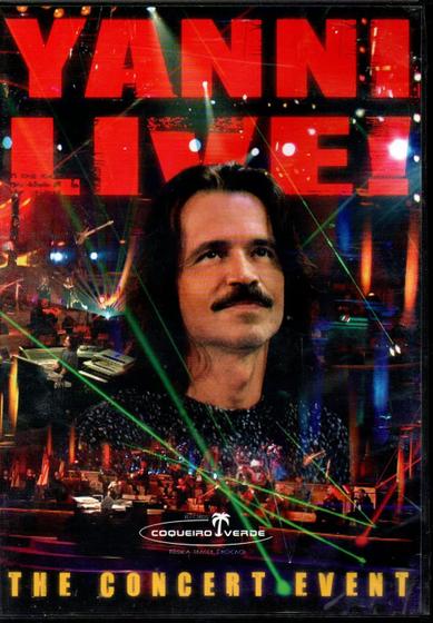 Imagem de Yanni live concert event dvd original lacrado