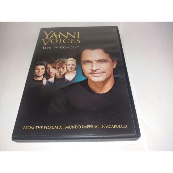 Imagem de yanni voices live in concert dvd original lacrado