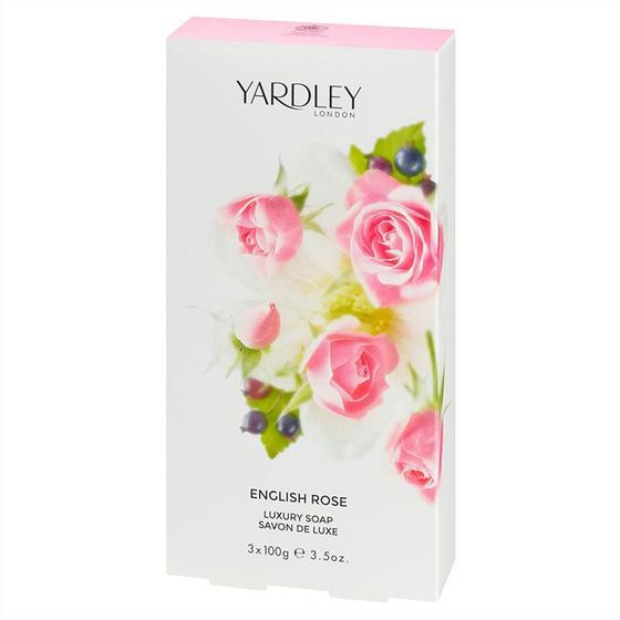 Imagem de Yardley London English Rose - Sabonete 3x100g