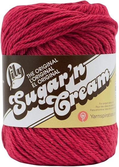 Imagem de Yarn Lily Sugar 'N Cream The Original Solid 70,9 g 100% algodão