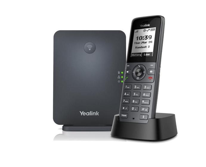 Imagem de Yealink W71P - Telefone Ip S/Fio Padrão Dect 10 Contas Sip