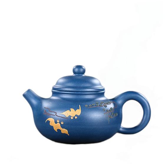 Imagem de Yixing Tea Pot Boutique Purple Clay Teapot Beauty Kettle Raw Ore Azure Mud Handmade Tea Set Chinese Tea Ceremony Gifts  Bules