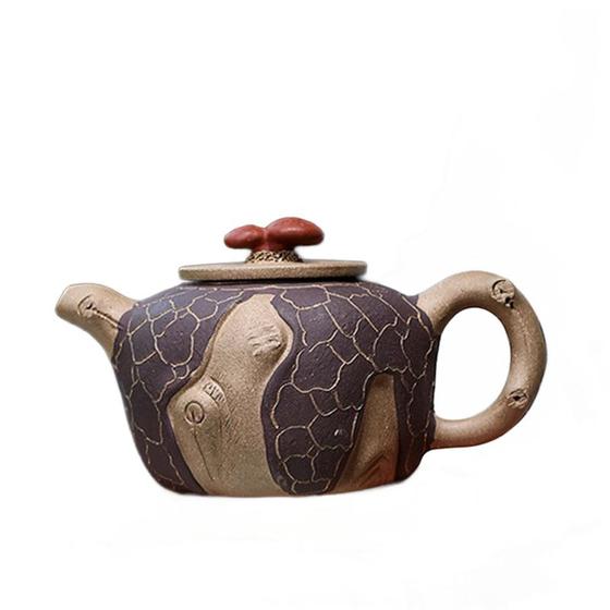 Imagem de Yixing Tea Pots Purple Clay Teapot Beauty Kettle Raw Ore Handmade Teaware Chinese Tea Ceremony Customed Gifts 260ml Bules