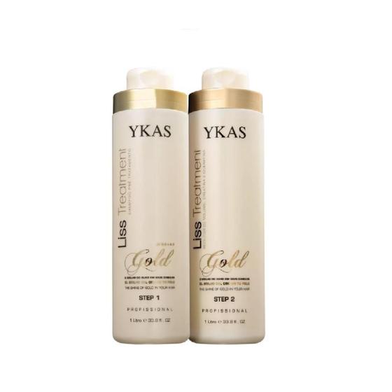 Imagem de YKAS Liss Treatment Gold Duo Pro Kit 2x1L