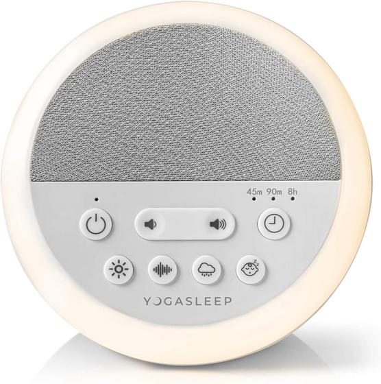 Imagem de Yogasleep Nod Máquina Som Luz Noturna Para Bebês E Adultos