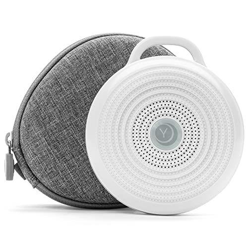 Imagem de Yogasleep Rohm Portable White Noise Sound Machine + Travel Case in Grey (Pack of 2) Sleep Therapy, Crush-Resistant Travel Case, for Adults, Kids & Baby, Noise Blocking & Office Privacy, Registry Gift