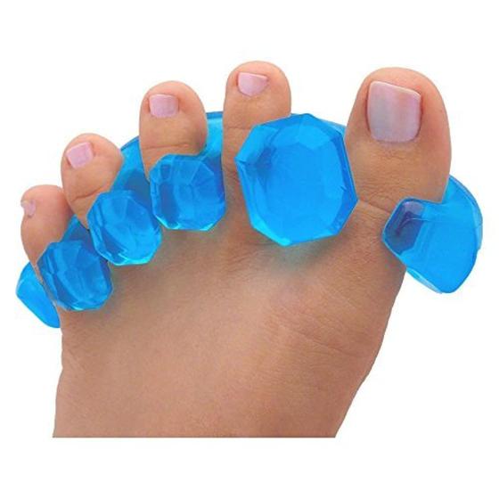 Imagem de YogaToes GEMS: Gel Toe Stretcher & Toe Separadotor - America's Choice for Fighting Bunions, Hammer Toes, & More!