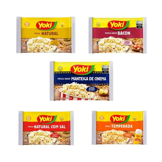 Imagem de Yoki Kit 05x Pipoca Microondas 100g