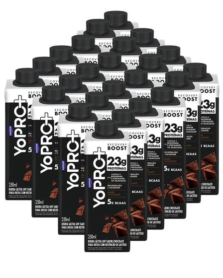 YoPRO Bebida Láctea UHT Chocolate 23g de Proteínas 250ml Caixa 24 Unidades