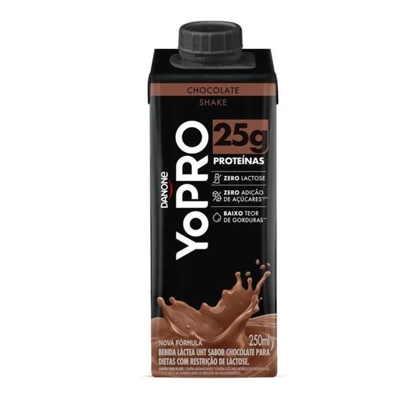 Yopro Danone Whey 25g Sabor Chocolate 250ml - Bebida Láctea - Magazine ...