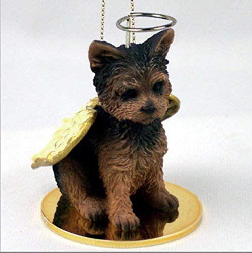 Imagem de YORKSHIRE TERRIER Dog YORKIE Puppy Cut ANGEL Miniatura Enfeite de Natal NOVO DTA131 por Conceitos de Conversa