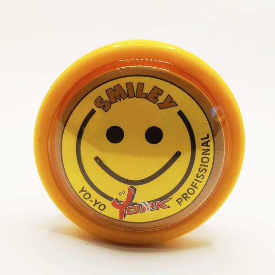 Imagem de Yoyo Profissional York Smiley (ioio,yo-yo) de eixo fixo + 3 cordas de ioiô