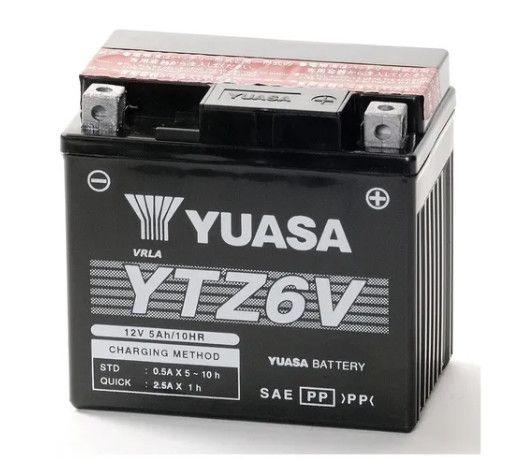 Imagem de Ytz6 bateria motocicleta yuasa