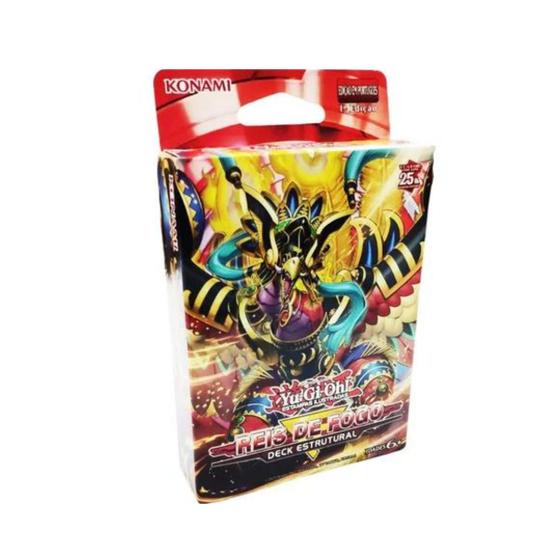 Imagem de Yu-Gi-Oh! Deck Estrutural  Reis de Fogo - Konami Cards