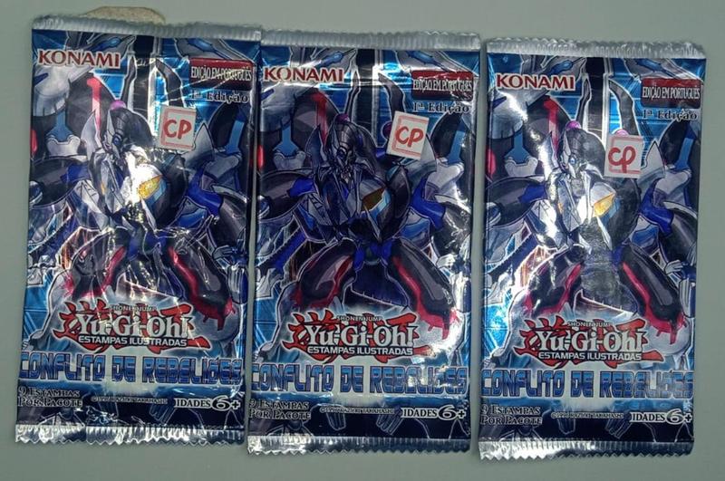 Imagem de Yu-Gi-Oh! (yugioh) - CONFLITO DE REBELIOES ( KIT COM 03 BOOSTER )
