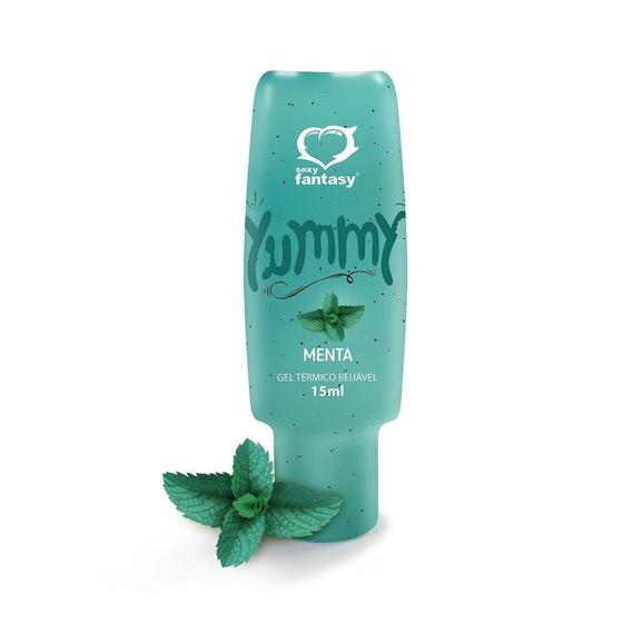 Imagem de Yummy Gel T&eacutermico Beij&aacutevel 15ml Menta - Sexy Fantasy