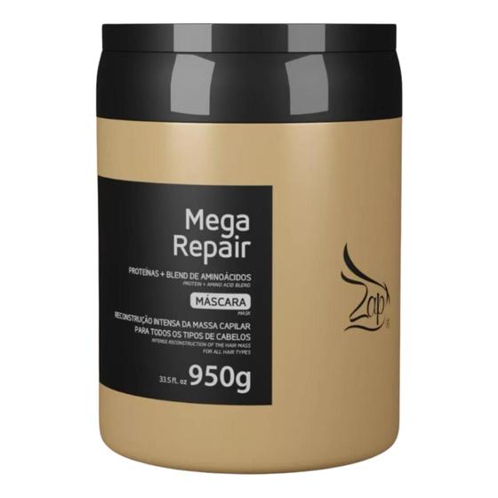 Imagem de Zap Máscara Mega Repair Reconstrução Intensa 950g