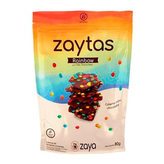 Imagem de Zaytas Rainbow Com Chocolate Zaya 80G