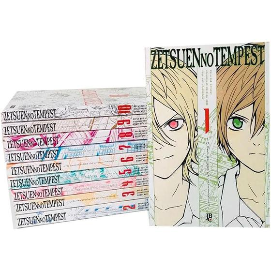 Imagem de Zetsuen On Tempest Anime Coleção Completa 10 Volumes Novos - JBC