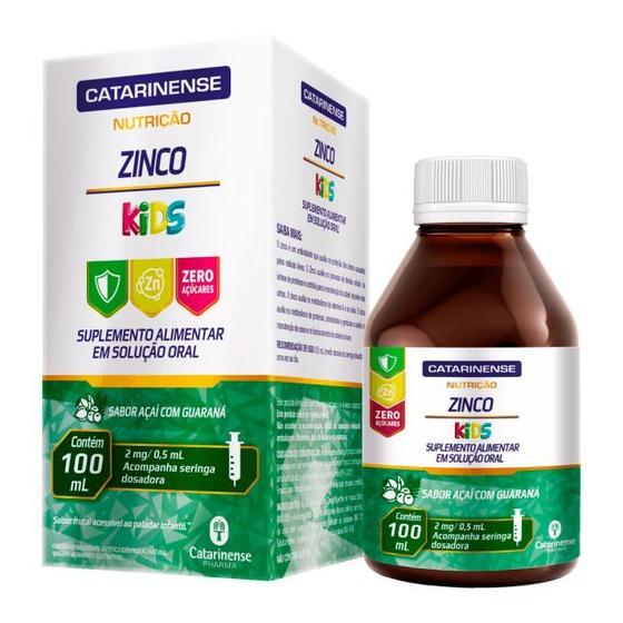 Imagem de Zinco Kids Suplemento Alimentar Infantil Catarinense 100ml