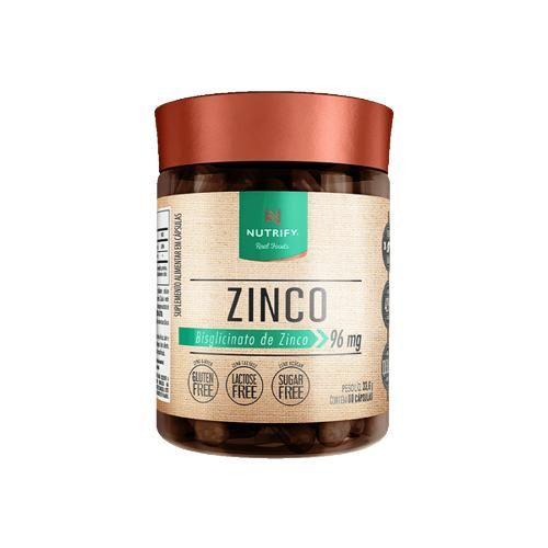 Imagem de Zinco Quelato 96mg 60 caps Nutrify