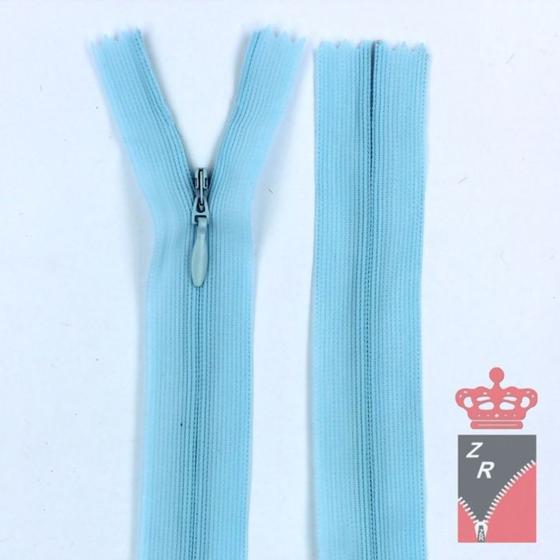 Imagem de ZÍPER NYLON INVISÍVEL 18cm c/10 UNIDADES