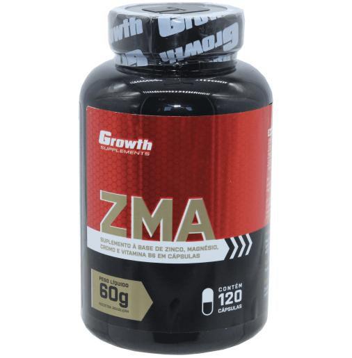 Zma Growth 120 Caps Suplemento Ganho Massa Zinco Vitaminas Growth Supplements ZMA Magazine