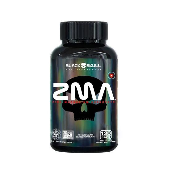 Imagem de ZMA Pote 120 Cápsulas - Black Skull