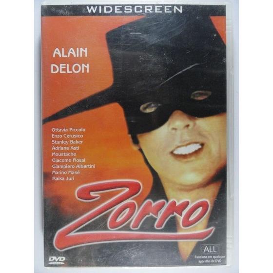 Imagem de Zorro alan delon dvd original lacrado