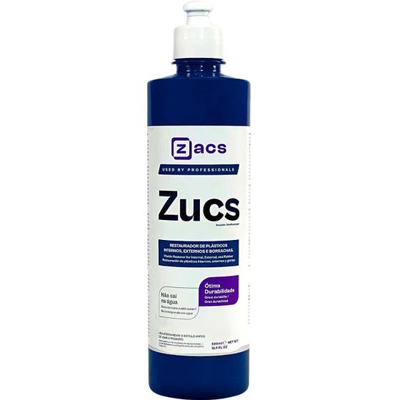 Imagem de Zucs Restaurador Revitalizador Plástico Automotivo Interno Externo Zacs