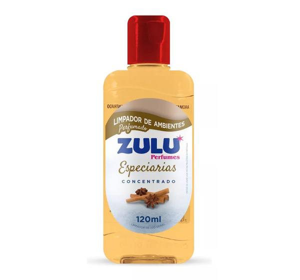 Imagem de Zulu Aromatizante Ambientes Limpador Conc 120ml Especiarias