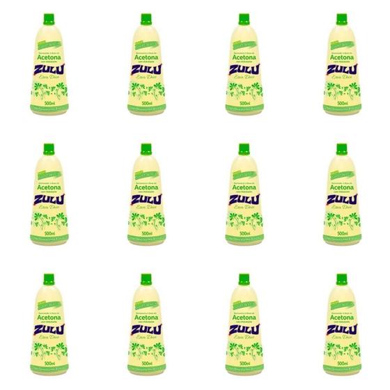 Imagem de Zulu Erva Doce Removedor de Esmaltes 500ml (Kit C/12)