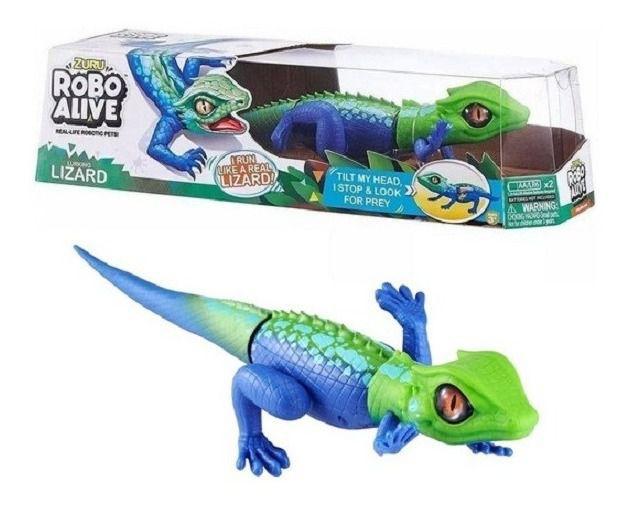Zuru Robo Alive Lagarto Com Movimentos Candide 1120 - Robô - Magazine Luiza